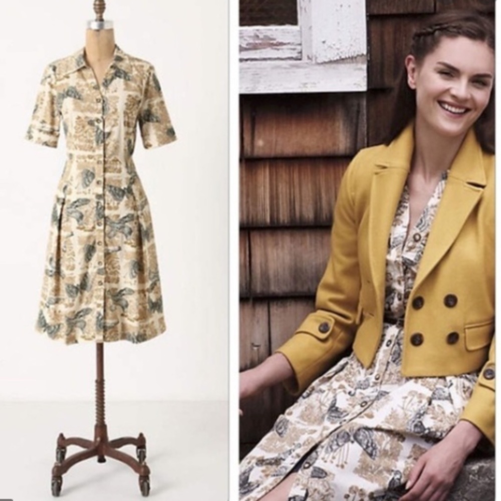 Anthro Girls From Savoy Alary Butterfly Dress